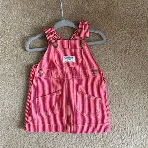 OshKosh girls overall dress